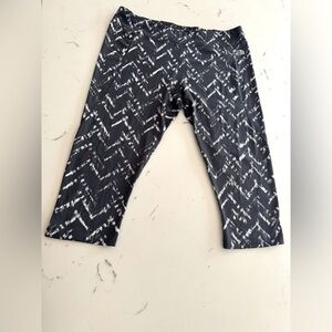 The North Face Black/White Crop Pant